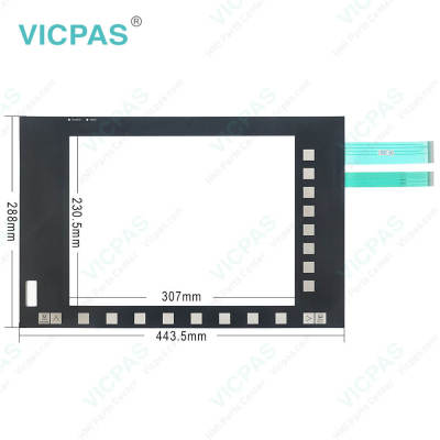 6FC5203-0AF50-5AA0 Siemens SINUMERIK OP015 Membrane Keyboard