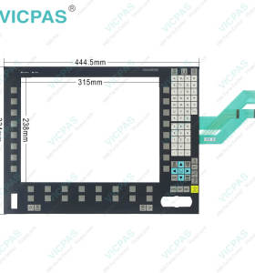 6FC5203-0AF05-1AB1 Siemens OP 015AT Membrane Keyboard