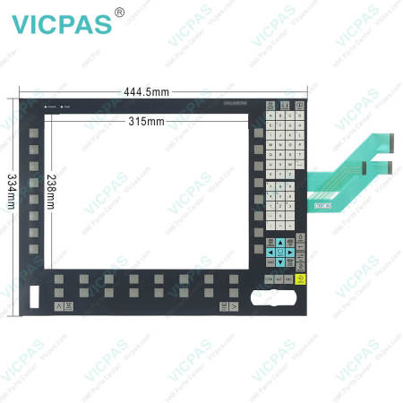 6FC5203-0AF50-6AA0 OPERATOR PANEL OP015 Membrane Switch