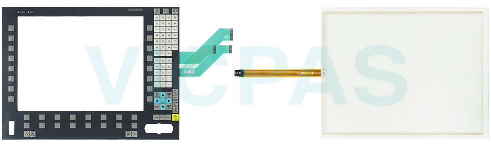 6FC52030AF050AB0 Siemens SINUMERIK HMI OP015A OPERATOR PANEL Membrane Switch, Touch Screen Film and Plastic Case Repair Replacement