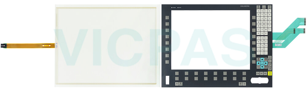 6FC52030AF081AB0 Siemens SINUMERIK HMI TP015AT OPERATOR PANEL Touch Digitizer Glass, Membrane Switch and Plastic Case Shell Repair Replacement