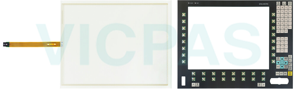 6FC52030AF080AA0 Siemens SINUMERIK HMI TP015A OPERATOR PANEL Touch Digitizer Glass, Membrane Switch and Plastic Case Shell Repair Replacement