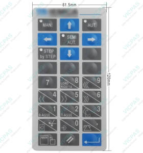 IEMCA EPALM10 uniop 6ZA1007-7EM20 Keypad Membrane Repair