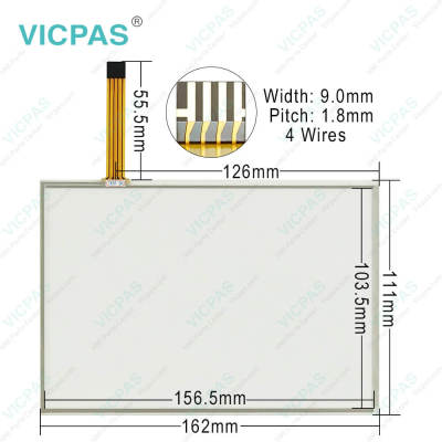 XPE205DR XPE204 XPE504 Operator Keyboard HMI Touch Glass