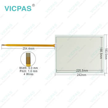 2711C-T10C Touch Screen Monitor Protective Film Repair