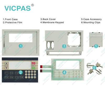 for XINJE XP3-18R XP3-18T XP3-18RT Overlay Membrane Switch HMI Cover