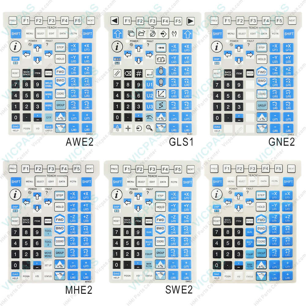 Fanuc A05B-2255-C100#ESW #EAW Teach Pendant Parts Repair | Fanuc Teach  Pendant | VICPAS