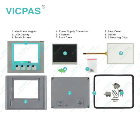 6AG1647-0AA11-2AX0 Siemens KTP400 Basic MONO PN Touchscreen