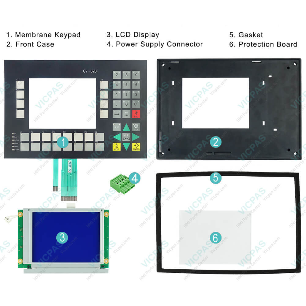 6ES7626-2DG04-0AE3 Siemens SIMATIC C7-626 Membrane Keyboard