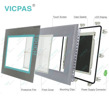6AG1643-0CD01-4AX1 Touchscreen Film LCD Plastic Case Repair