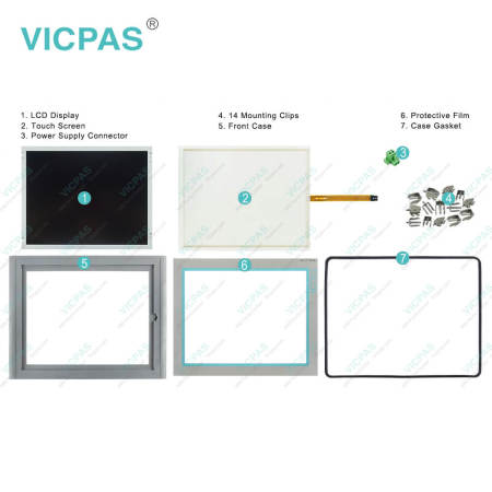 6AV6644-5AB10-0BS0 Siemens MP377 15 Front Overlay Touch