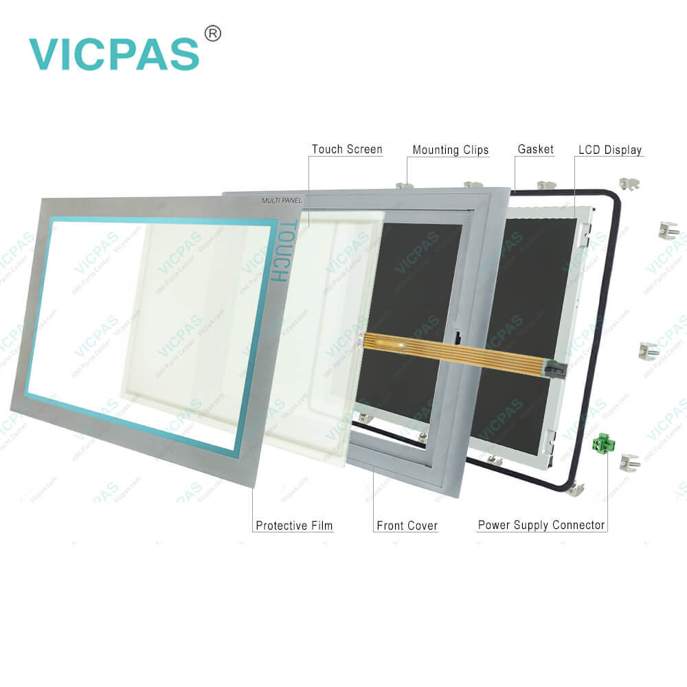 6AV6644-0AB01-2AX0 Siemens Touch Screen HMI Part Kit