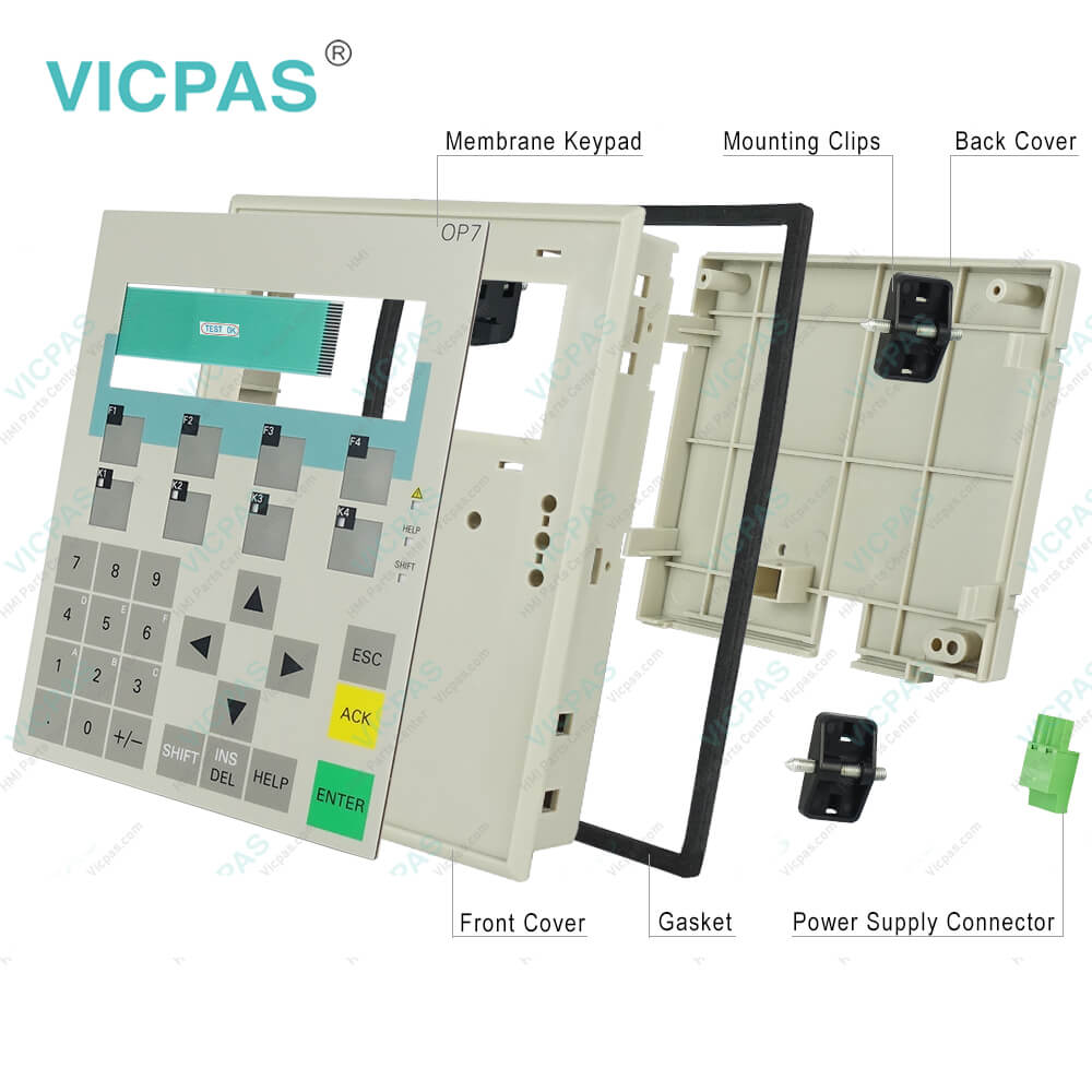 6AV3607-1JC00-0AX0 Siemens OP7 PP Keypad Plastic Shell | Simatic