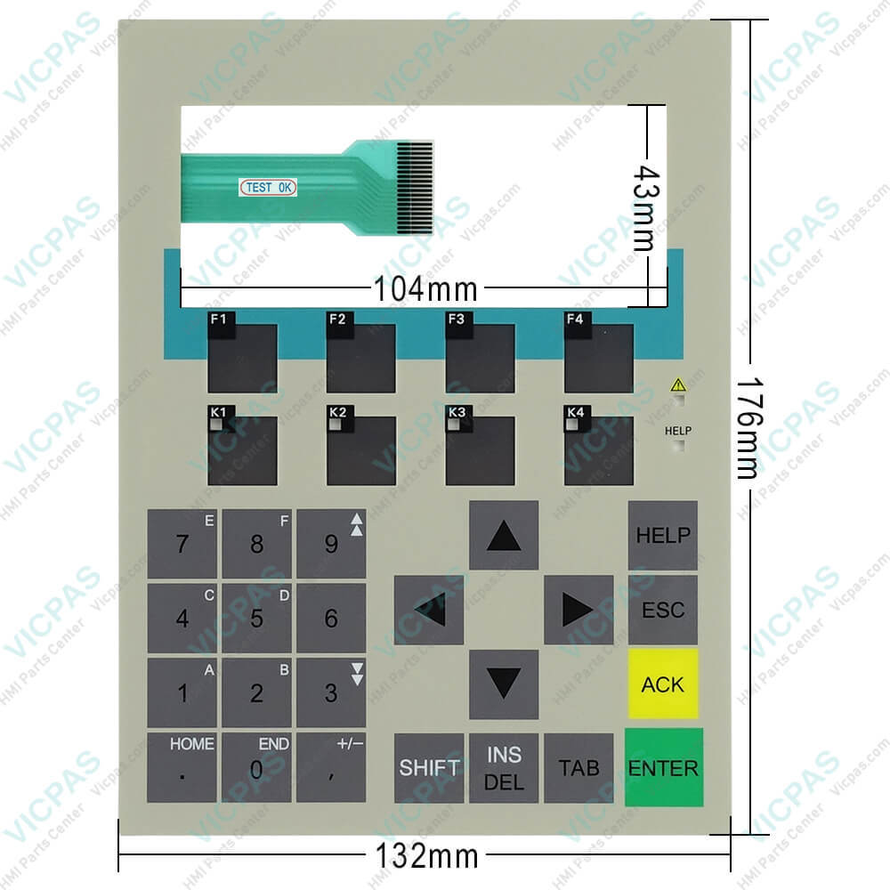 6AG1641-0CA01-4AX0 Membrane keypad keyboard
