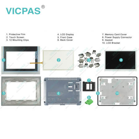 6AV2124-0GC13-0AX0 Siemens TP700 Comfort Touch Panel Display