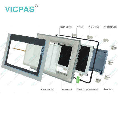 6AV2144-8JC10-0AA0 Siemens HMI TP900 Comfort Touch Screen Glass
