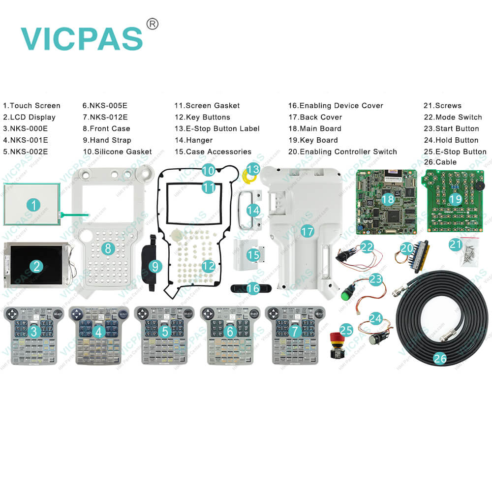 YASKAWA JZRCR-NPP01B-1 Programming Pendant Part Repair