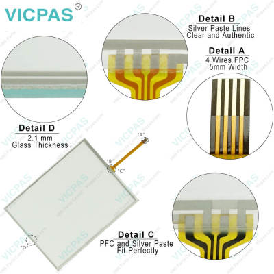 M2I X TOP-E Series XTOP08TV-ED Touch Membrane Repair