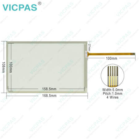 TOPRE0700WD Touch Membrane Protective Film Replacement