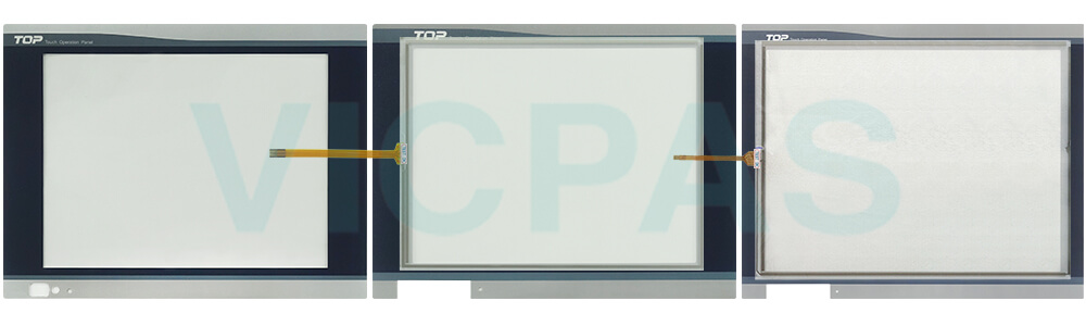 M2I Premium/Standard/ATEX Model TOPRD1210S Front Overlay Touch Screen Panel Repair Replacement