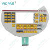 IndraControl VCH08.1EAB-064ET-A1D-064-CS-E1-PW Keypad Membrane