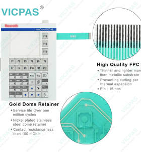 VCP08.2DTN-003-SR-NN-PW Membrane Keypad Keyboard Repair
