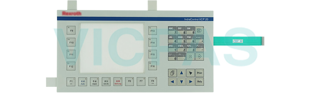 Rexroth IndraControl VCP20.2DUN-003-SR-NN-PW Operator Panel Keypad Repair Replacement