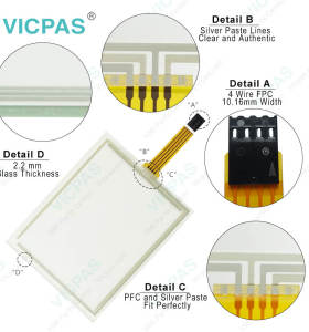 VCP25.2DVN-003-PB-NN-PW Touch Digitizer Glass Protective Film