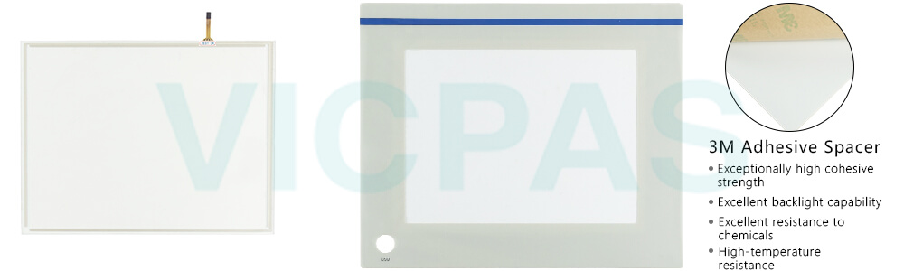 Rexroth IndraControl VEP40.4 Series VEP40.4DBU-256NC-MAD-1G0-NN-FW Touch Screen Front Overlay Repair Replacement