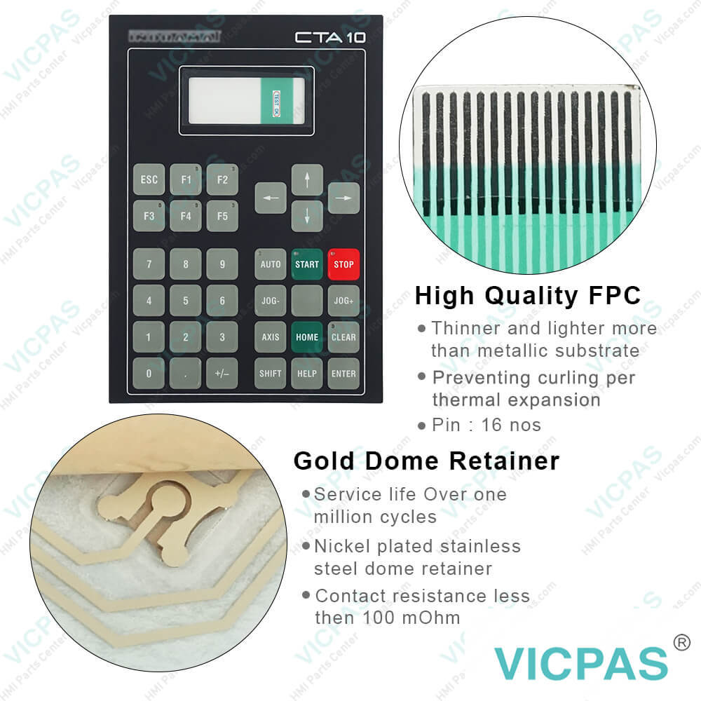 CTA10.1B-001-FW Operator Panel Keypad Replacement