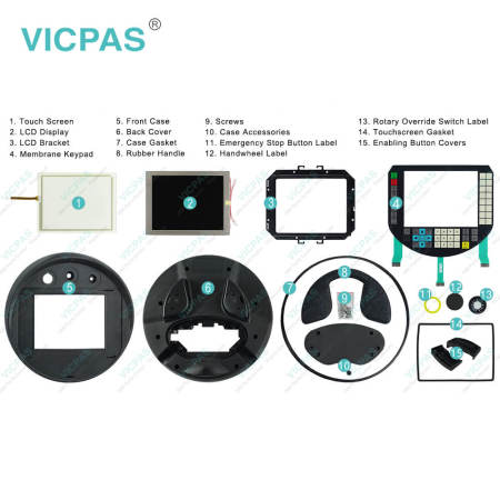 6FC5403-0AA20-0AA1 Membrane Switch Touch Glass LCD Housing