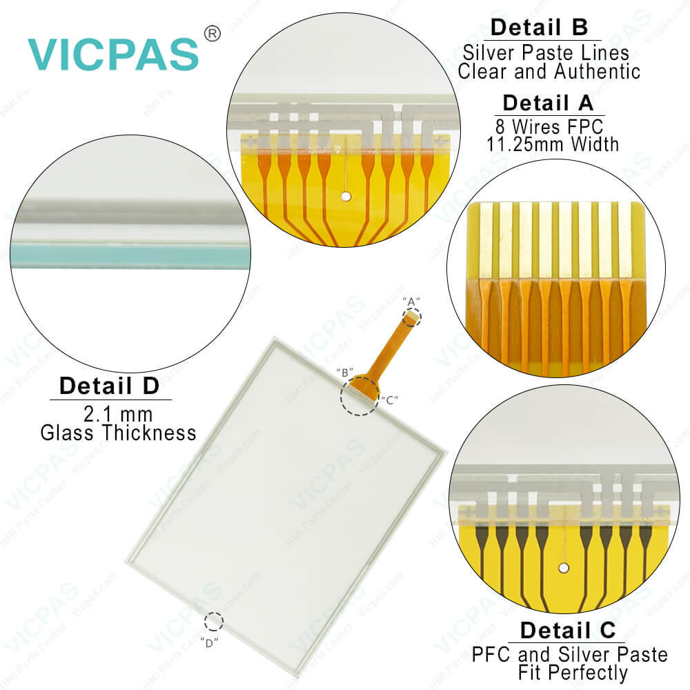 LS Electric iXP70-TTA/AC iXP70-TTA/DC Touch Glass Front Overlay