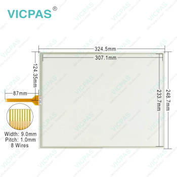 iXP90-TTB/AC iXP90-TTB/DC Protective Film Touch Screen Glass