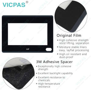 LS Electric eXP40-TTB/DC Front Overlay Touch Panel Replacement