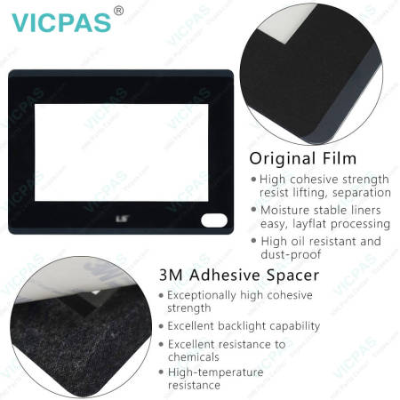 LS Electric eXP20-TTA/DC Front Overlay Touch Panel Replacement