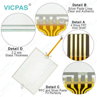 LS XP30-BTA/DC Touch Digitizer Glass Protective Film Repair