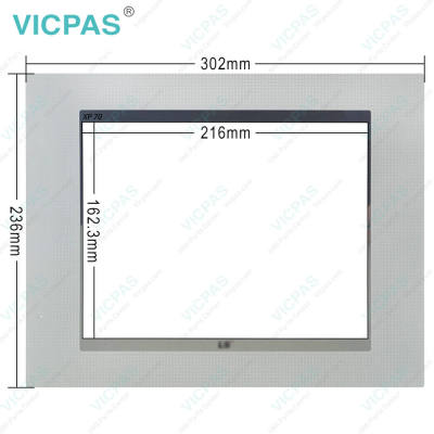 LS Electric XP70-TTA/AC Front Overlay Touch Panel Replacement