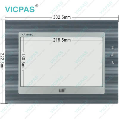 LS Electric XP3101C-TE Front Overlay Touch Membrane Repair