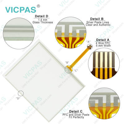 FT-ASOO-5.7AV-10YL Touch Digitizer Glass Repair
