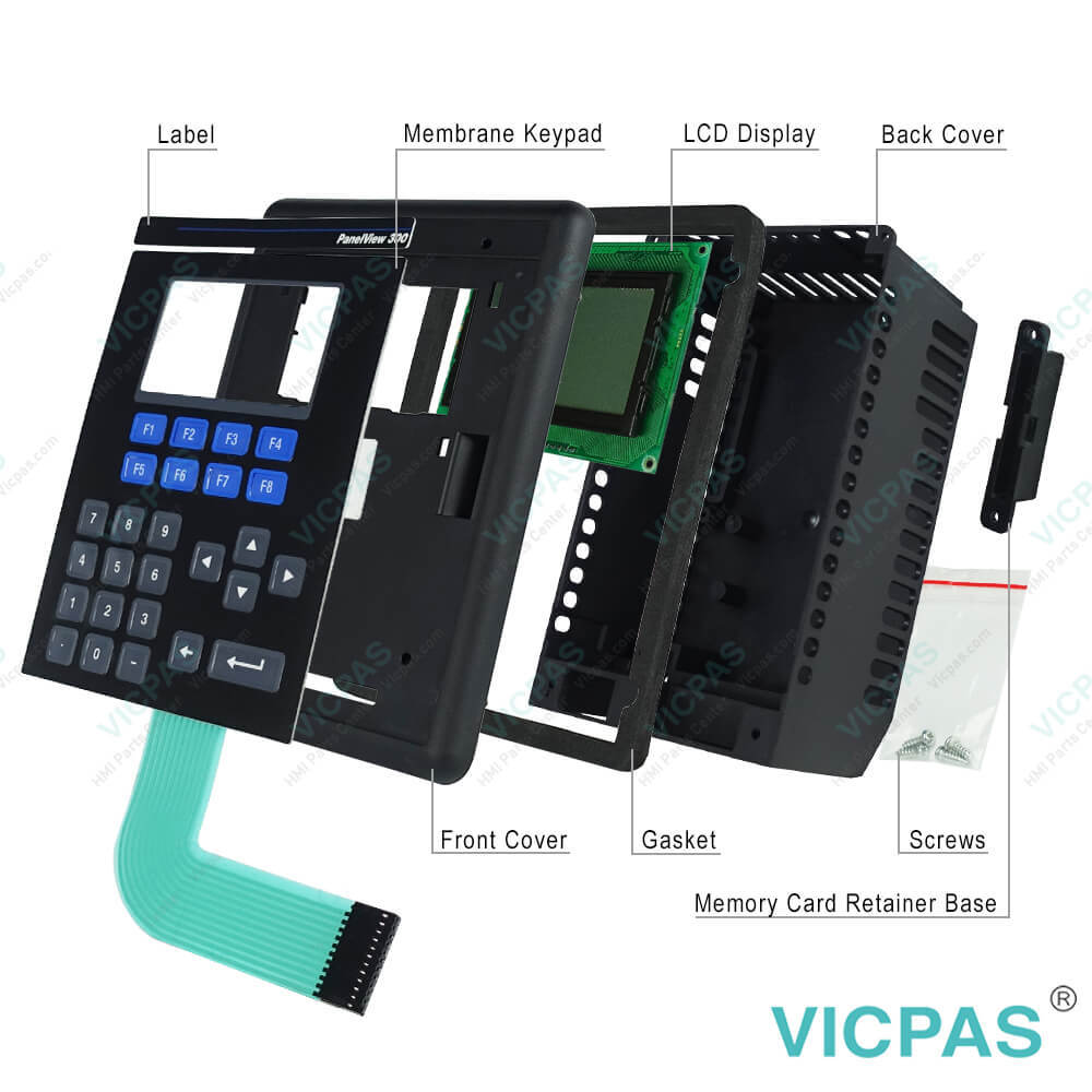 2711-K3A17L1 PanelView 300 Membrane Keyboard Keypad