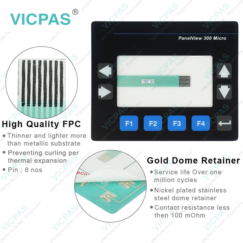 2711-M3A19L1 PanelView 300 Membrane Keyboard Keypad