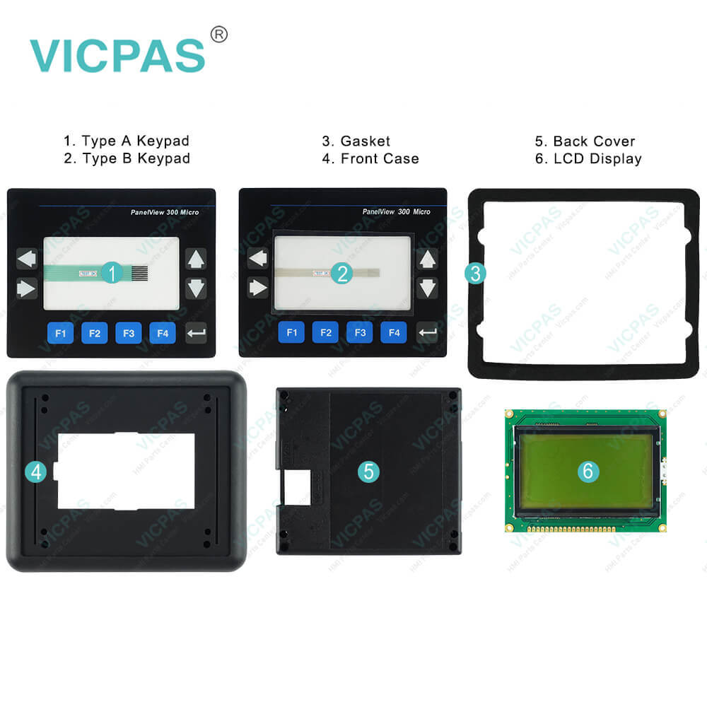 2711-M3A18L1 PanelView 300 Membrane Keyboard Keypad