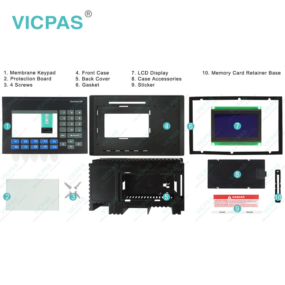 2711-K5A3L1 2711-K5A20L1 2711-K5A3 +膜キーパッドのカバーケースハウスシェル Allen-Bradley 2711-K5A2 | Order Now at Industrial Automation Co.