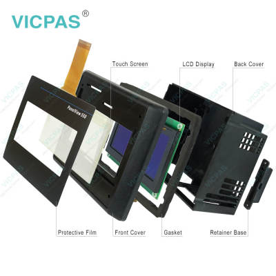 2711-T5A10L1 PanelView 550 Touch Screen Front Overlay