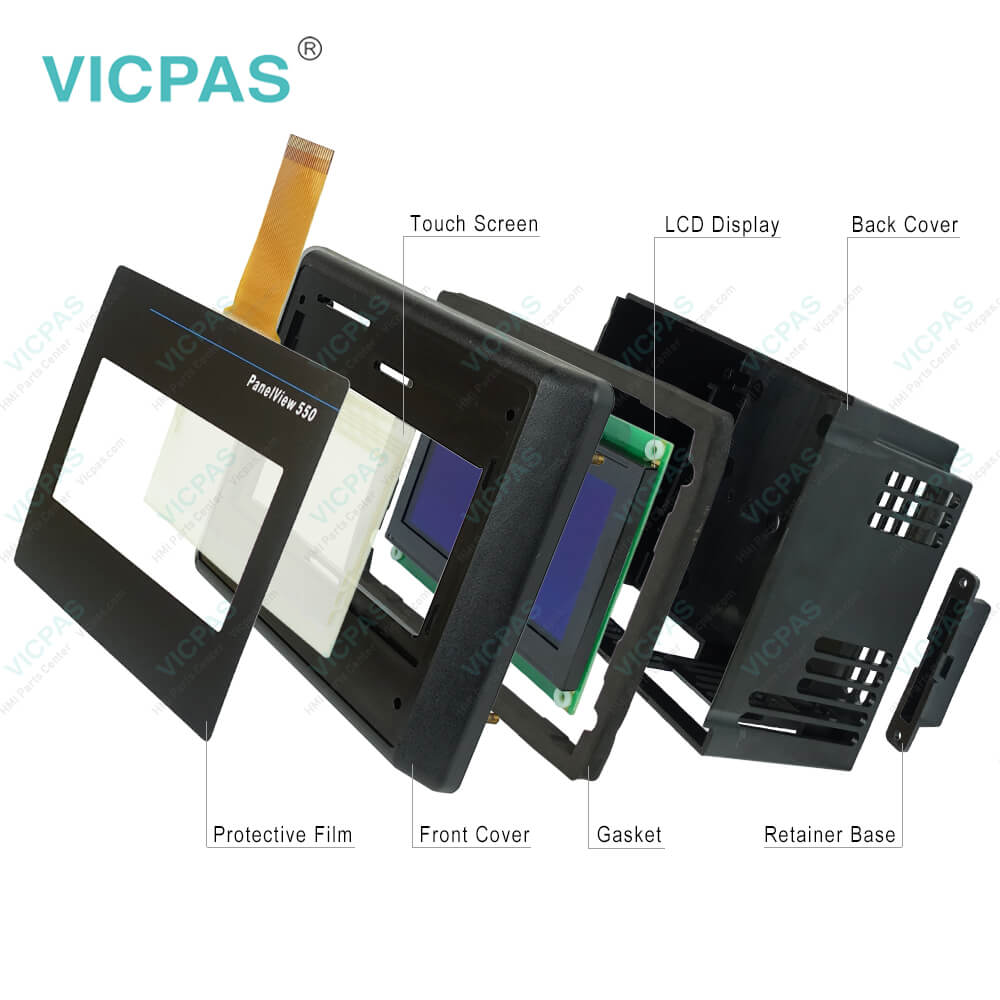 2711-T5A5L1 PanelView 550 Touch Screen Panel Overlay | Panelview