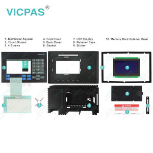 2711-B5A10L1 Touch Screen Glass with Membrane Switch