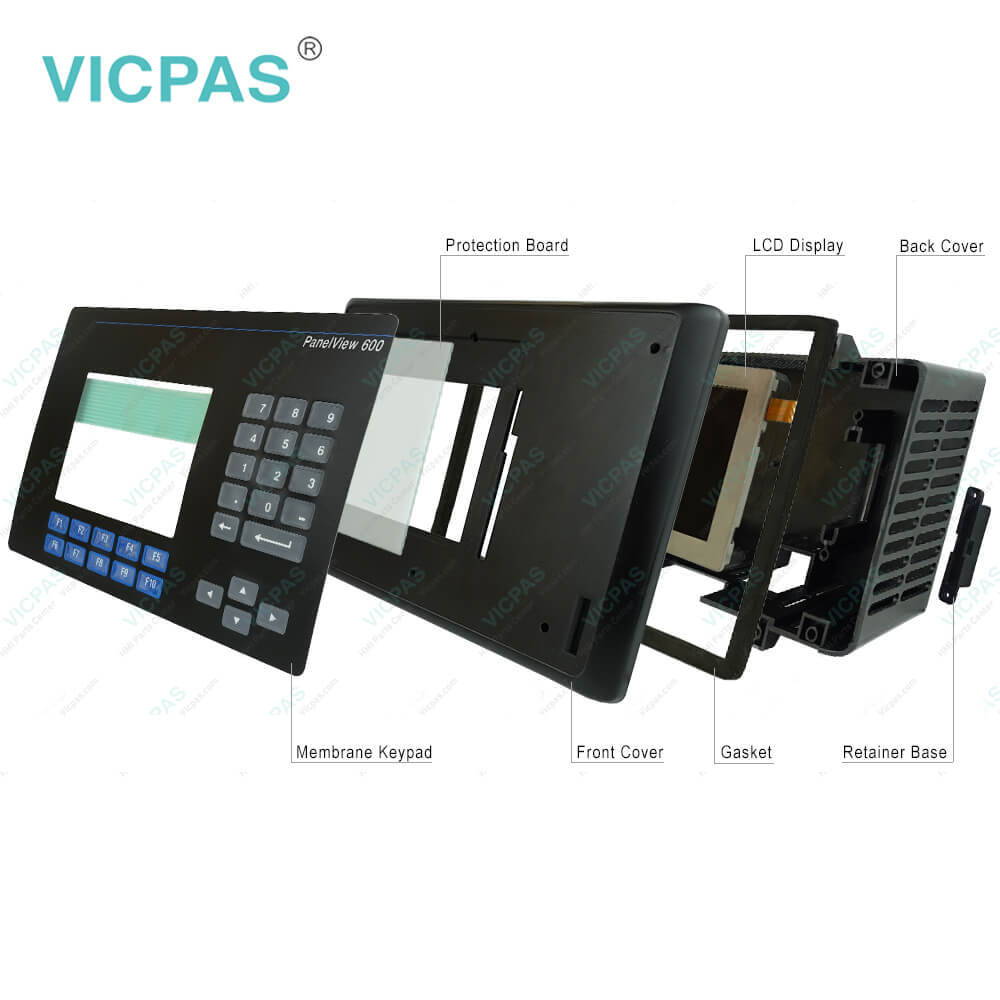 2711-K6C1 PanelView 600 Membrane Keypad Swtich Repair
