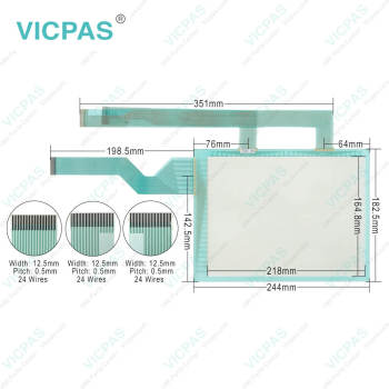 IDEC HG3F-FT22TF-B MMI Touchscreen Membrane Repair