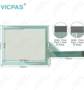 IDEC HG2F-SB52VCF Touch Membrane LCD Screen Repair