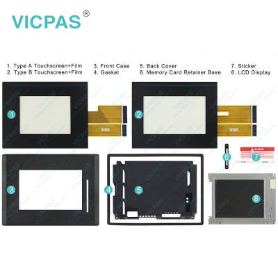 2711-T9C10L1 PanelView 900 Touch Panel Glass Front Overlay